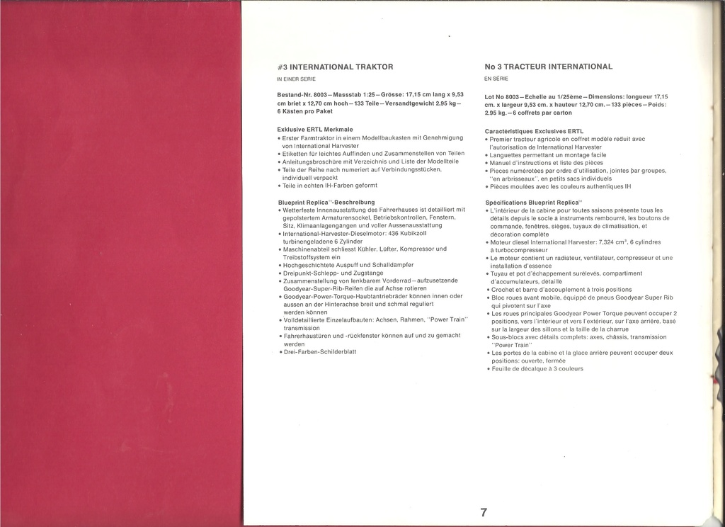 ertl - [ERTL 1974] Catalogue 1974 Ertl_c32