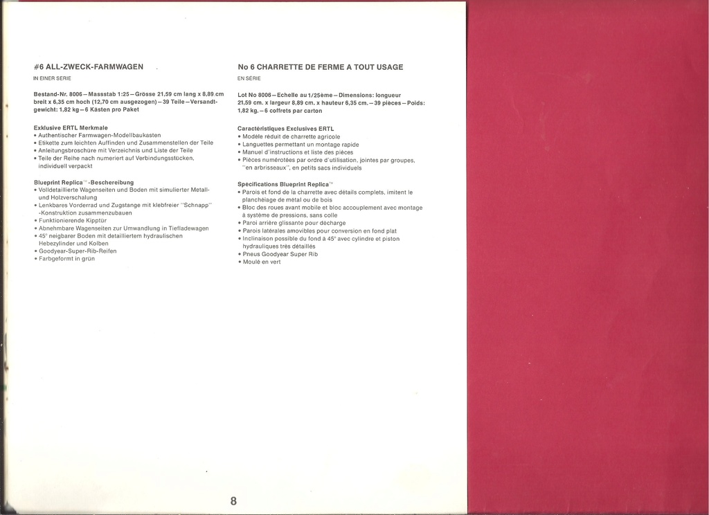 ertl - [ERTL 1974] Catalogue 1974 Ertl_c40