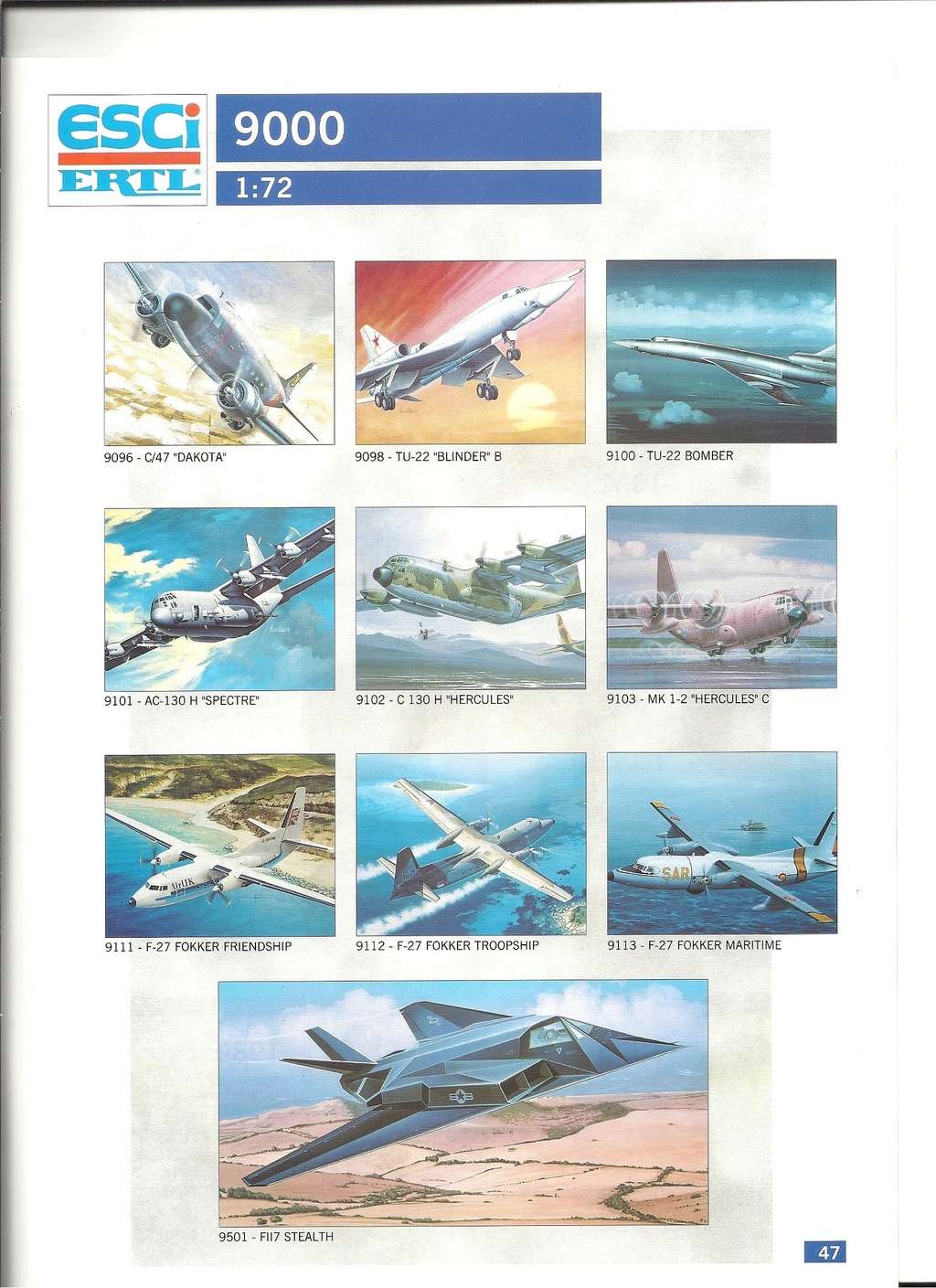 [ESCI 1991] Catalogue 1991 Esci_709