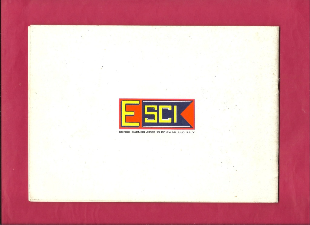 1970 - [ESCI 1974] Catalogue 1974 Esci_c38