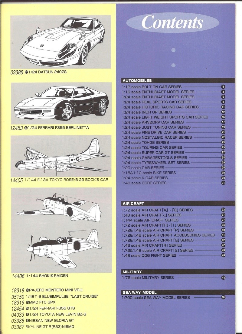 [FUJIMI 1996] Catalogue 1996 Fujimi38