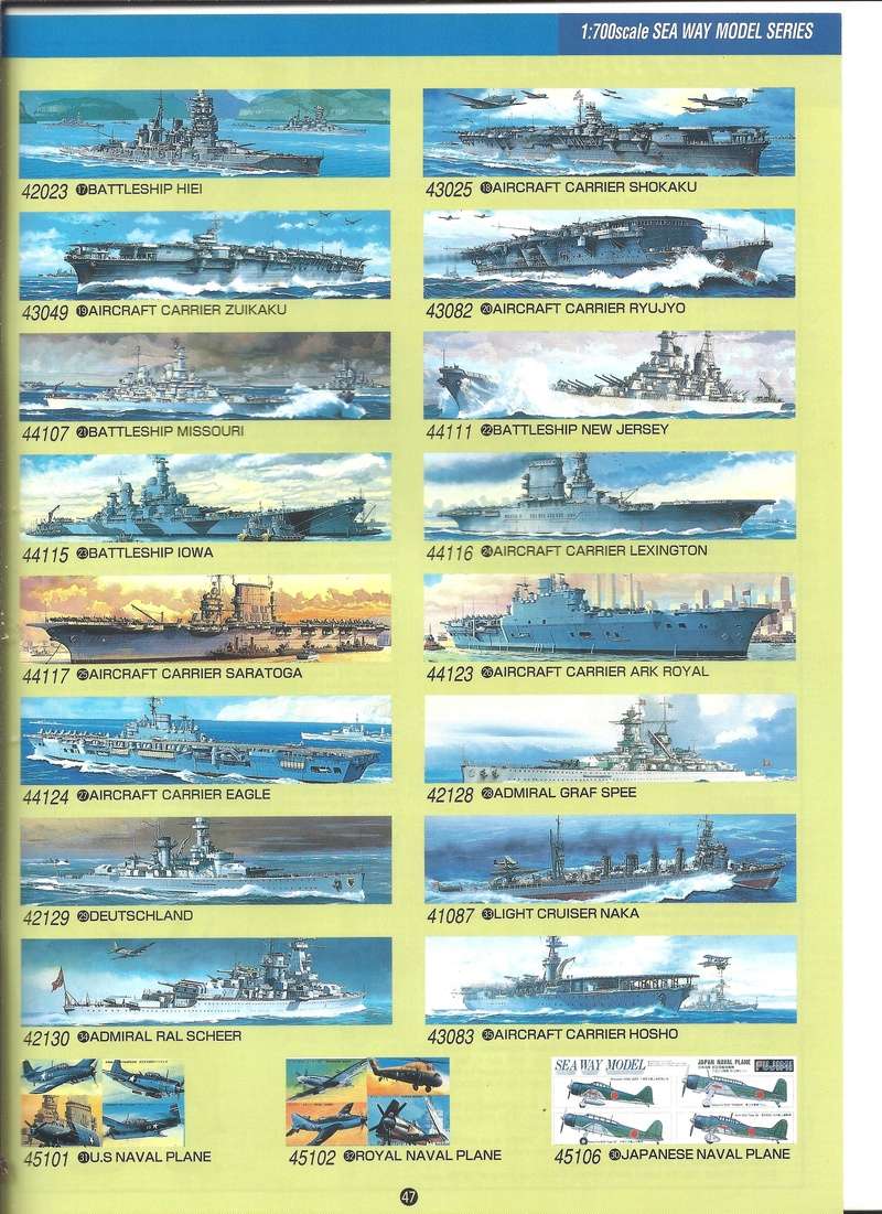 [FUJIMI 1996] Catalogue 1996 Fujimi70