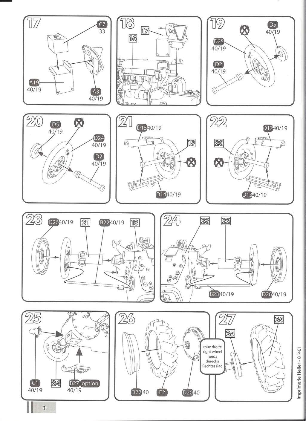 FERGUSSON - FERGUSON TE 20 - FF 30 Réf 81401 1/24ème Heller13