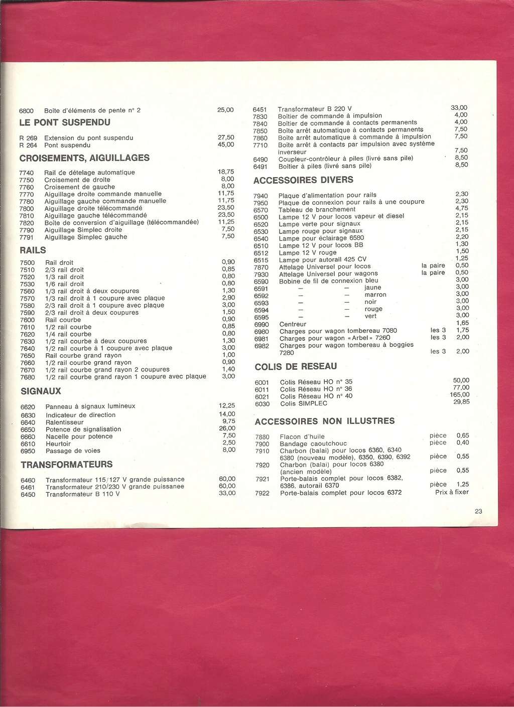 [HORNBY 1966] Catalogue 1966  Hornb125