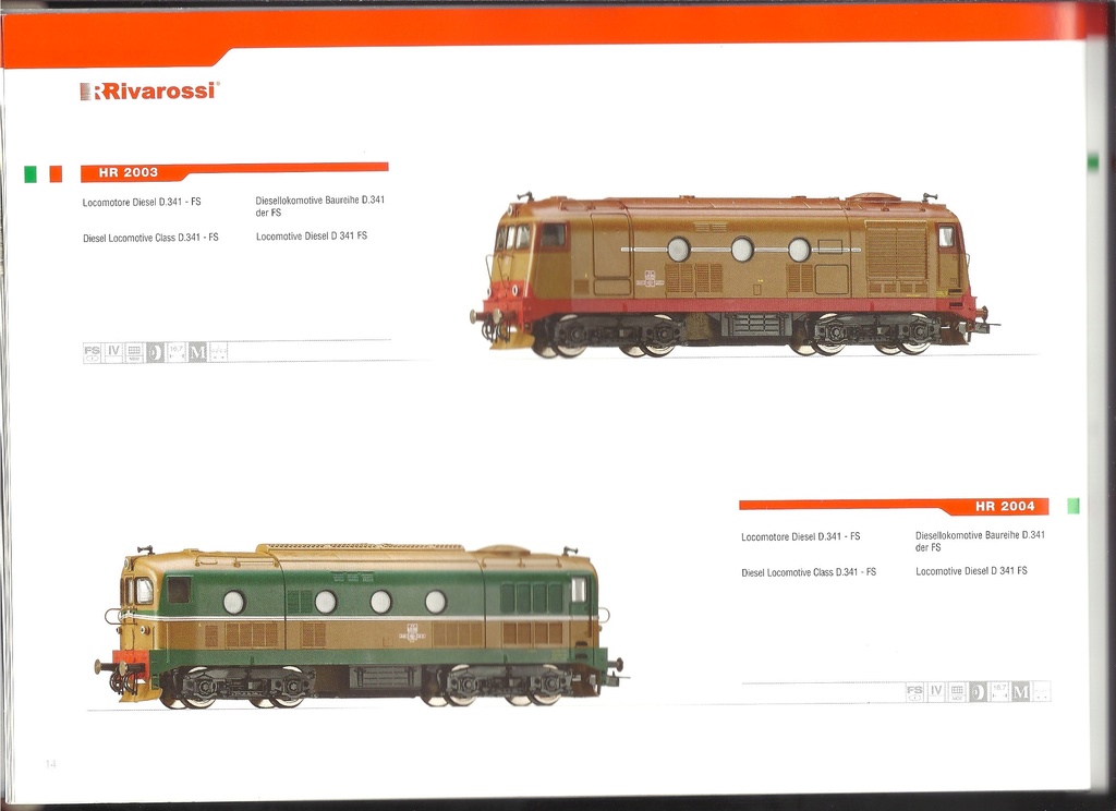 [HORNBY 2007] Catalogue RIVAROSSIE, LIMA, JOUEF, ARNOLD, HEICO MODELL 2007  Hornb214