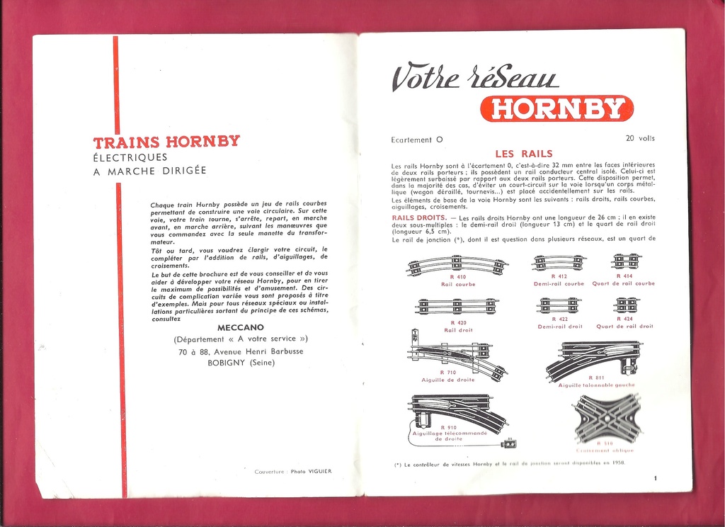 [HORNBY 1958] Catalogue plan 1958 de réseaux 0  Hornb382