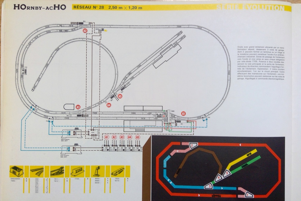 [HORNBY 1969] Catalogue plan de réseaux 1969 Hornb468
