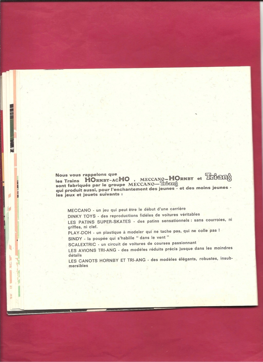 [HORNBY 1964] Catalogue 1964 Hornby54