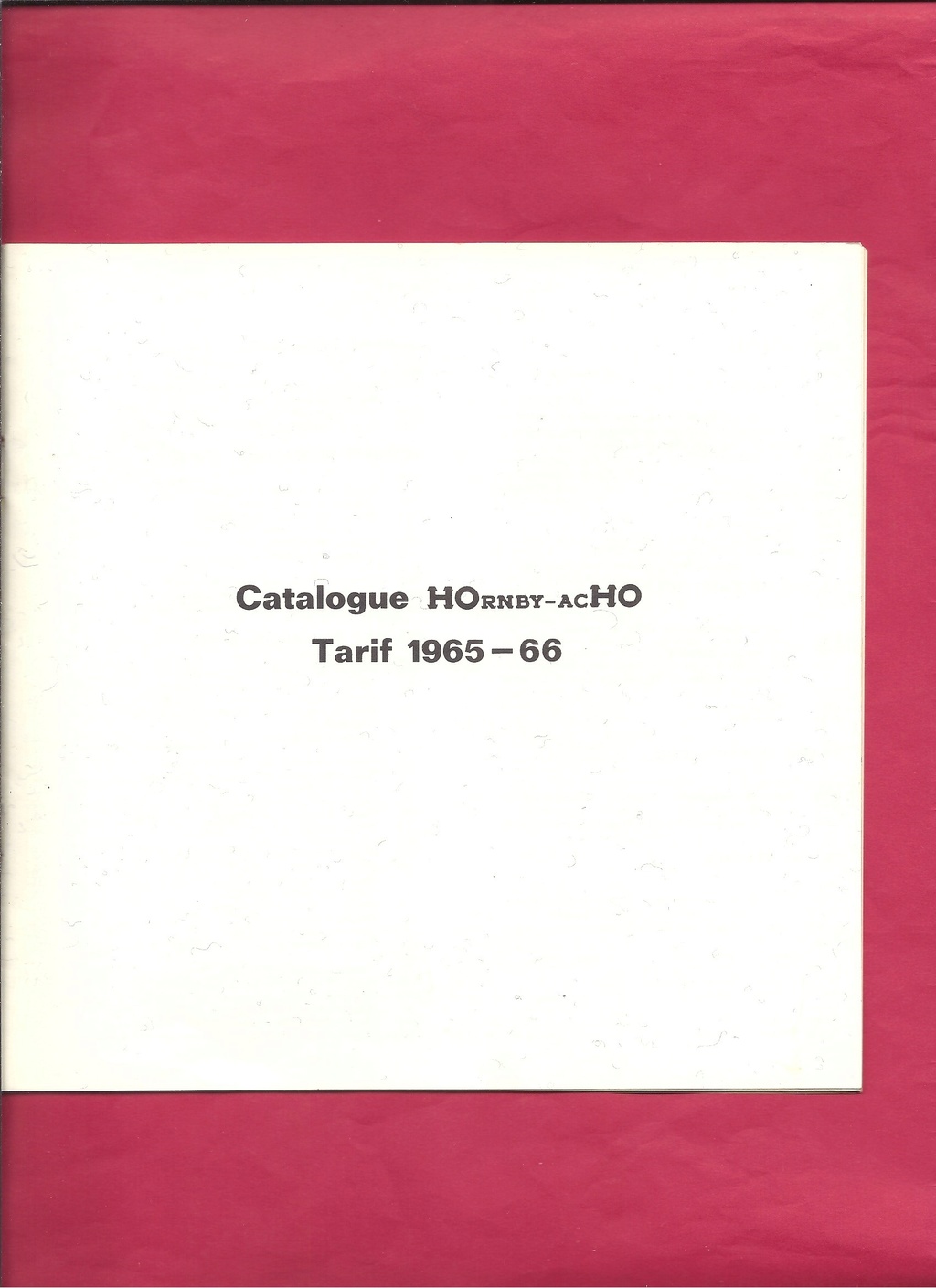 [HORNBY 1965] Catalogue 1965 Hornby81