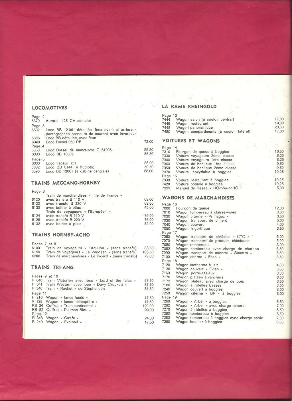 [HORNBY 1965] Catalogue 1965 Hornby87