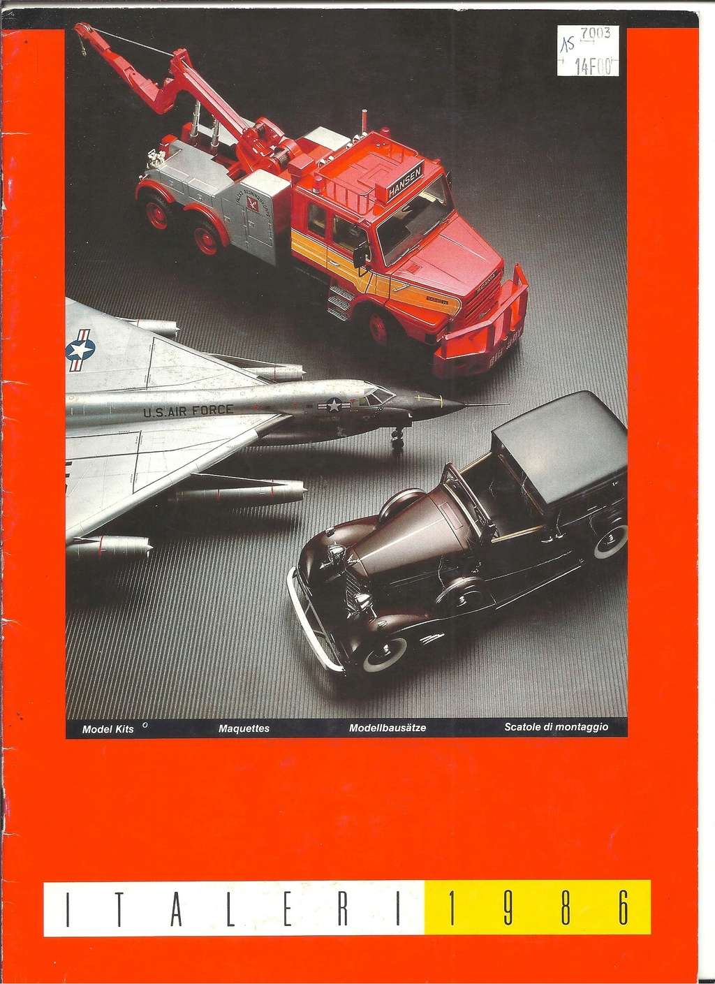 [ITALERI 1986] Catalogue 1986 Itale219