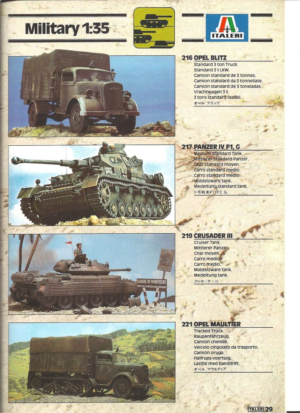 [ITALERI 1982] Catalogue 1982 Itale394