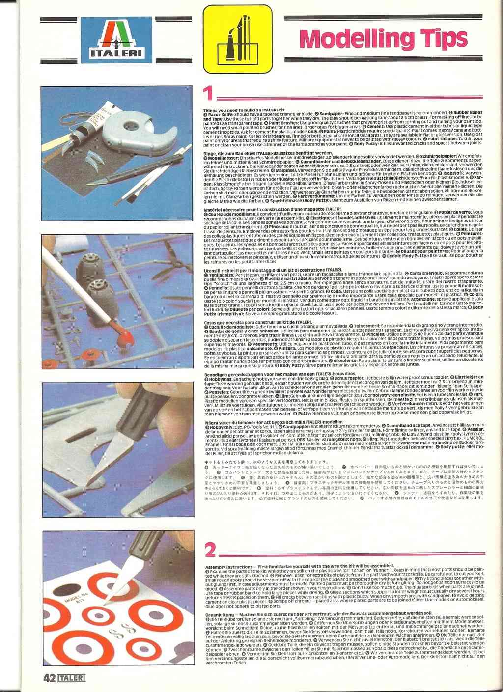 [ITALERI 1982] Catalogue 1982 Itale398