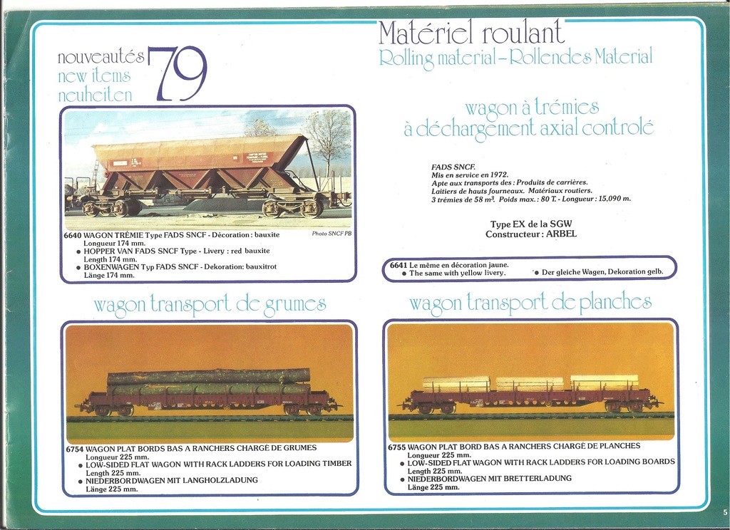 [JOUEF 1979] Catalogue nouveautés 1979 Jouef131