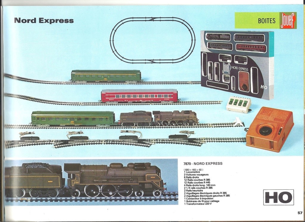 [JOUEF 1978] Catalogue + tarif vente au détail 1978  Jouef207