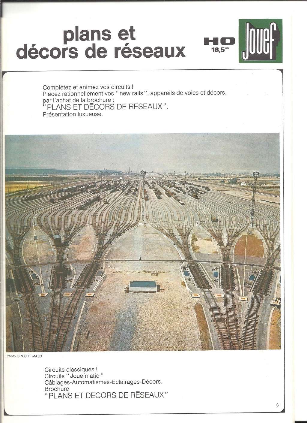 [JOUEF 1973] Catalogue + tarif détail 1973  Jouef929
