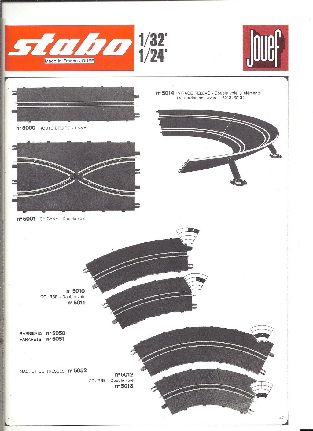 [JOUEF 1973] Catalogue + tarif détail 1973  Jouef965