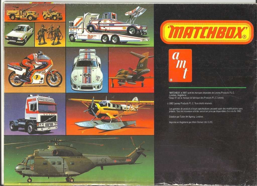 [MATCHBOX 1982] Catalogue 1982 Match299