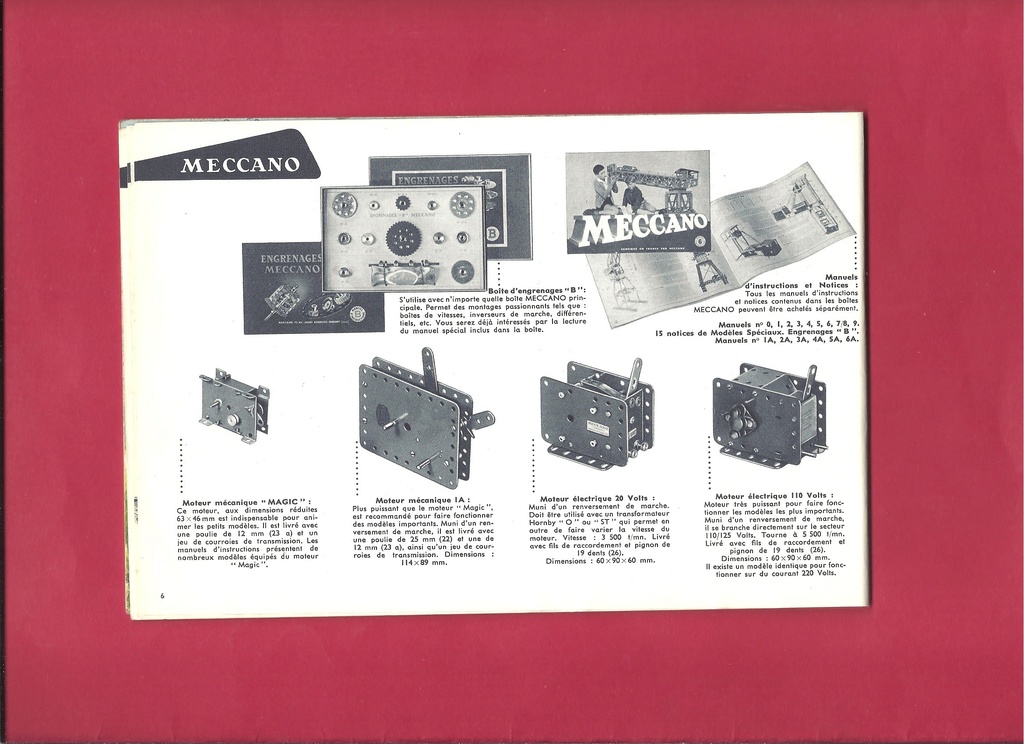 [MECCANO 1958] Catalogue MECCANO, HORNBY & DINKY TOYS 1958 Meccan21