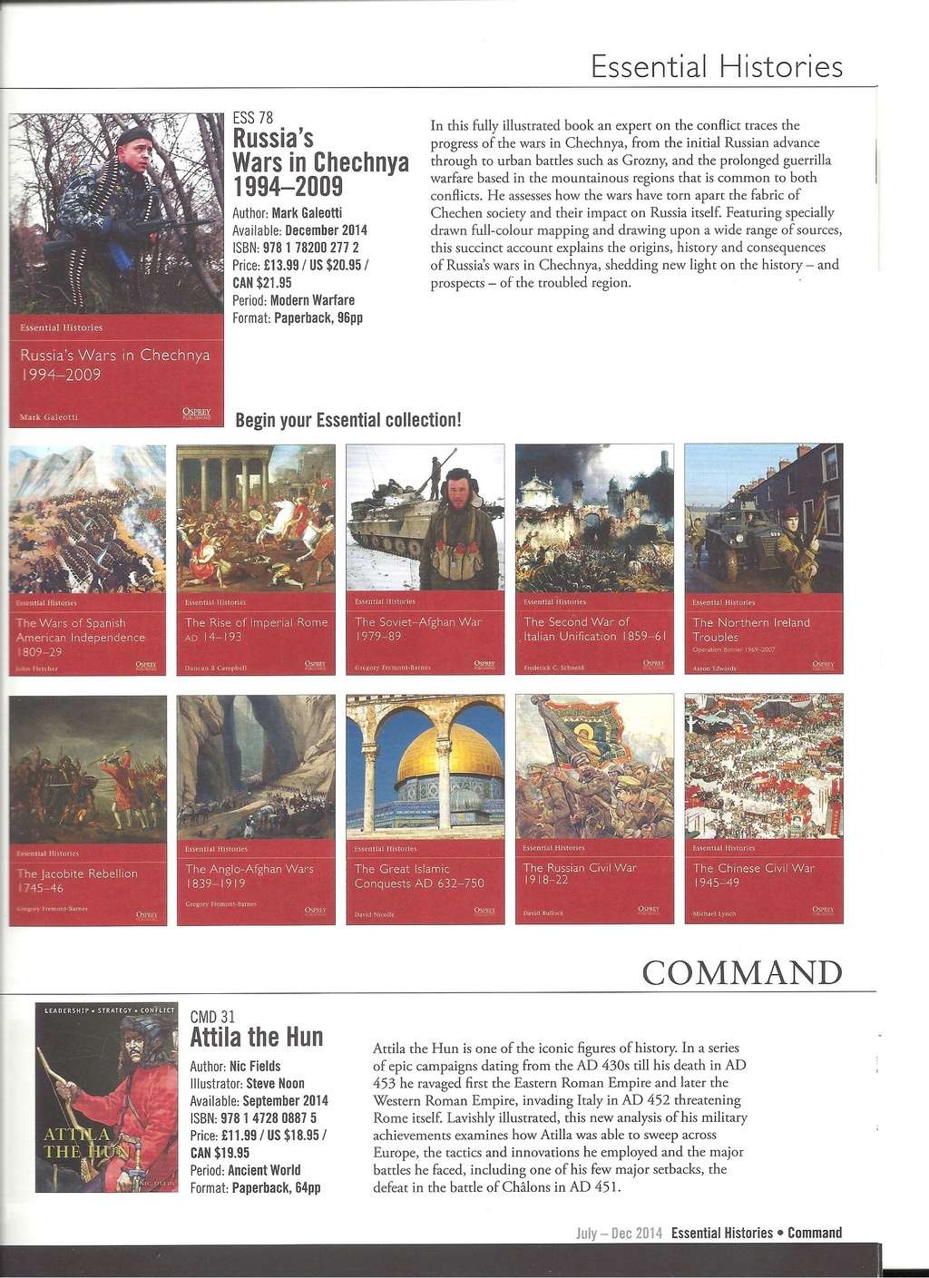 [OSPREY PUBLISHING 2014] Catalogue Juillet à décembre 2014 Osprey29