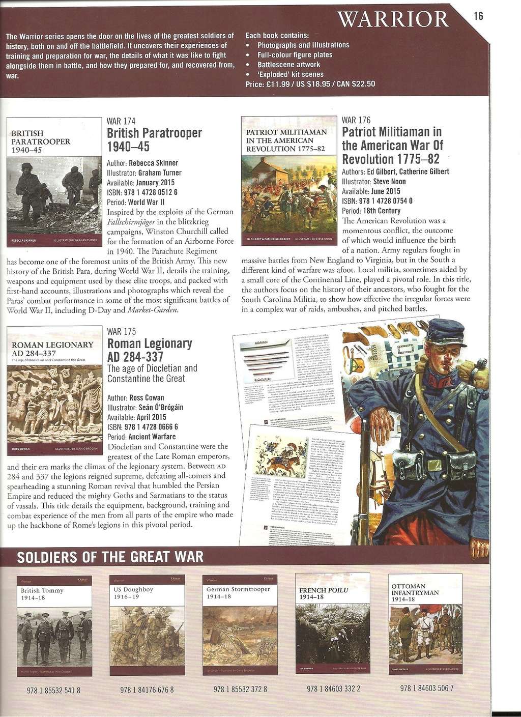 [OSPREY PUBLISHING 2015] Catalogue JanvierJuin 2015