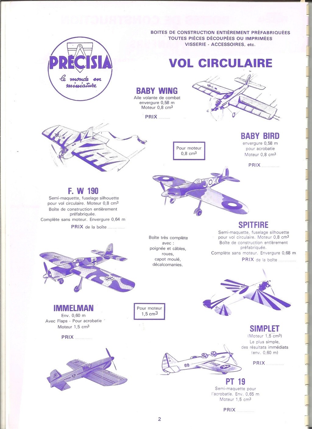 precisia - [PRECISIA 1980] Catalogue 1980 Precis15