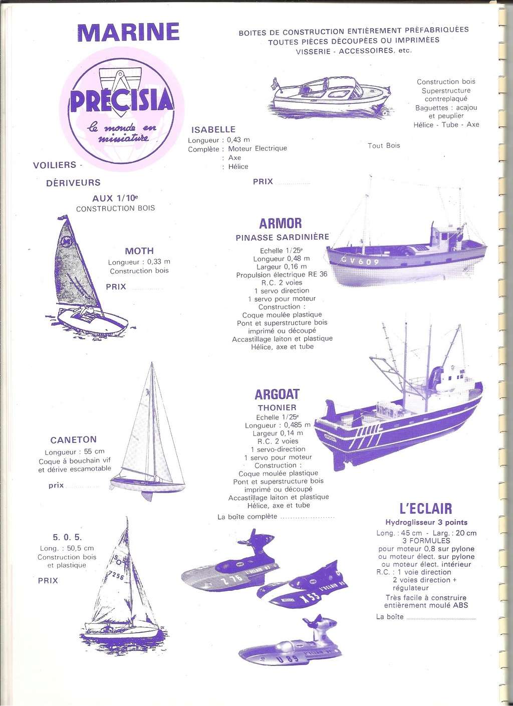 precisia - [PRECISIA 1980] Catalogue 1980 Precis21