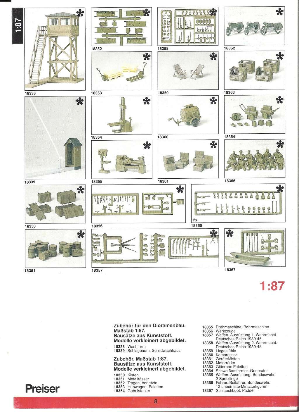 [PREISER 1998] Catalogue militaire 1998 Preis243