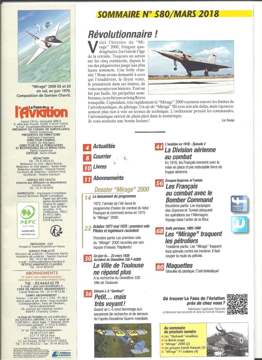 [ESCI - REVELL] DASSAULT MIRAGE 2000-01 Prototype  & Mirage 2000 C de série Réf 354 - Page 2 Revue104