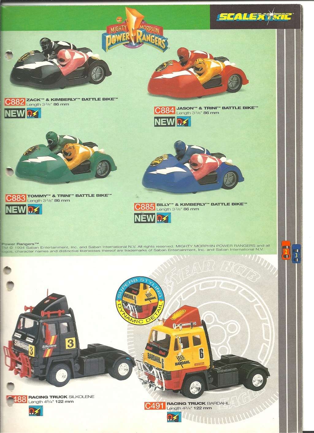 [SCALEXTRIC 1995] Catalogue 1995 36ème édition  Salext27