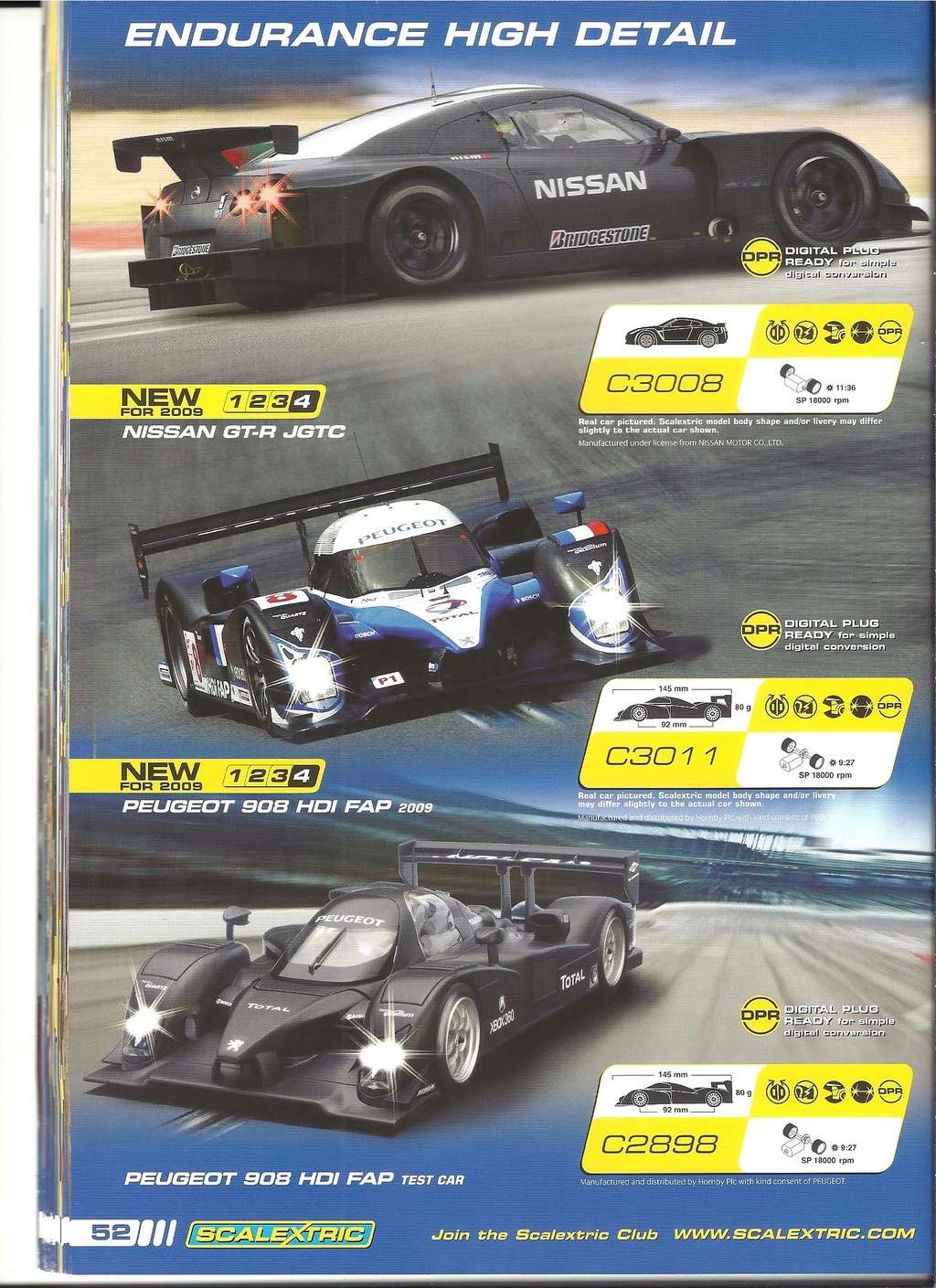 [SCALEXTRIC 2009] Catalogue 2009 50ème édition Scale163