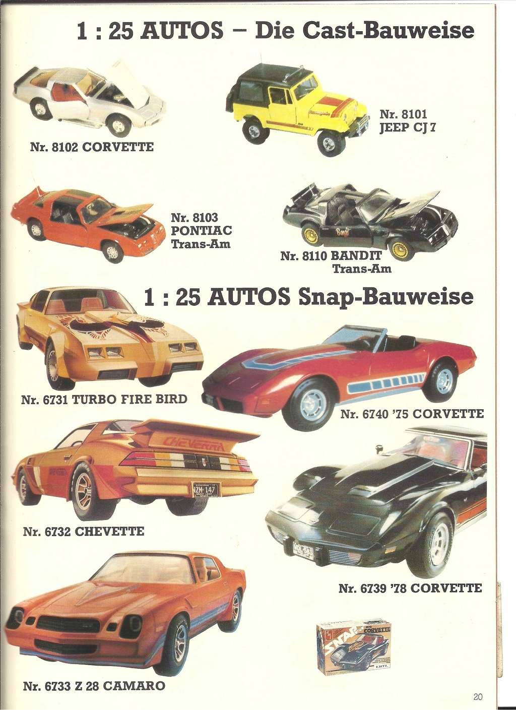 [KAGER 1984] Catalogue AMT/ERTL 1984 Spi_ka29