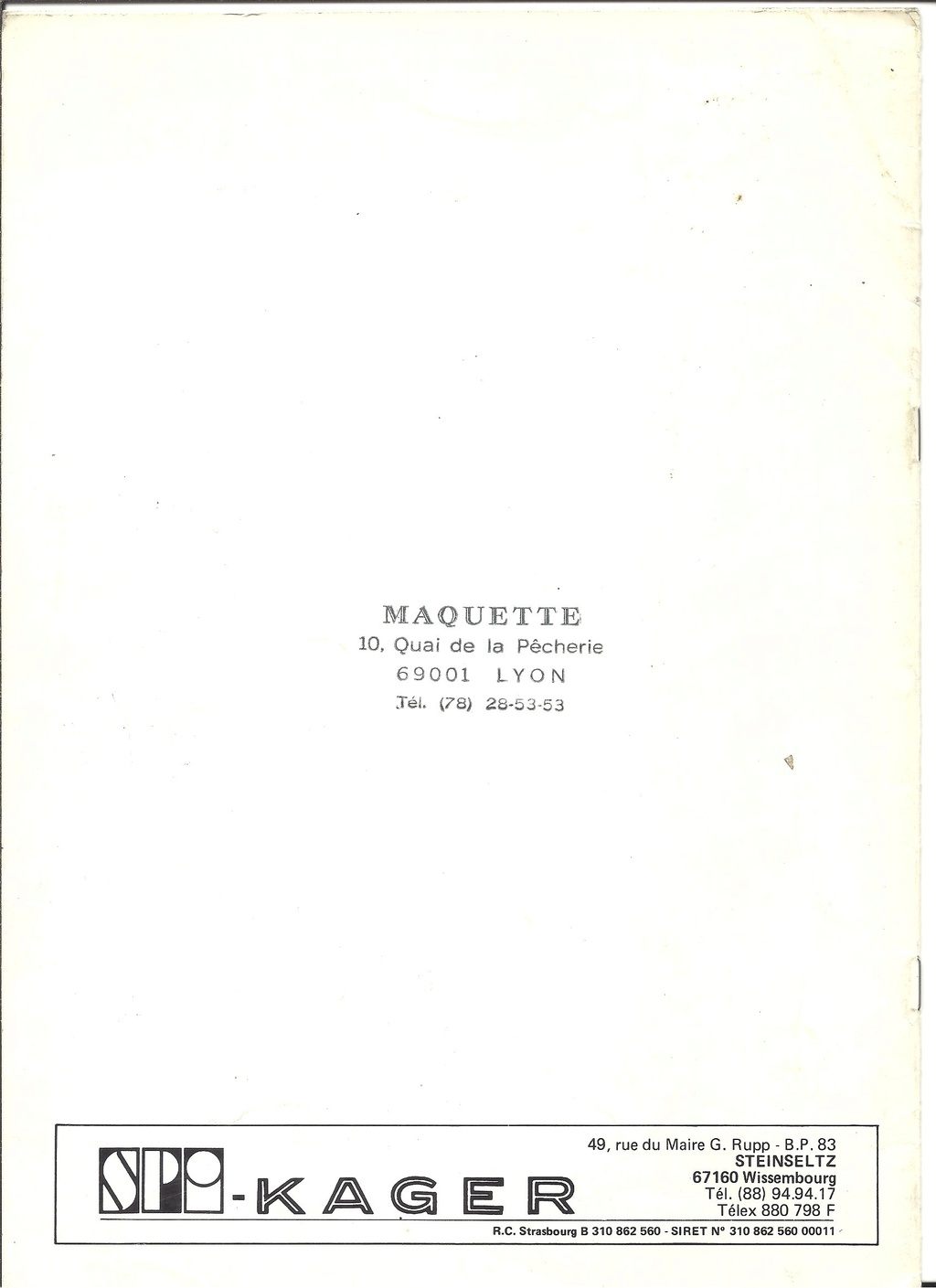 [SPI KAGER 1984] Catalogue AMT/ETRL 1984 Spi_ka77