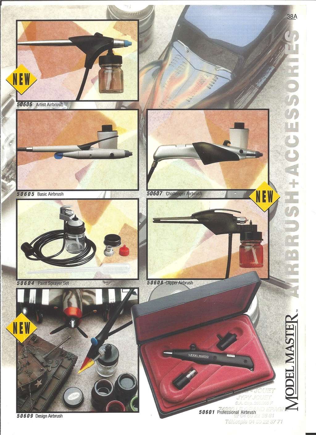 [ITALERI TESTOR 1998] MODEL MASTER Catalogue & nuancier imprimé 1998 Testor24