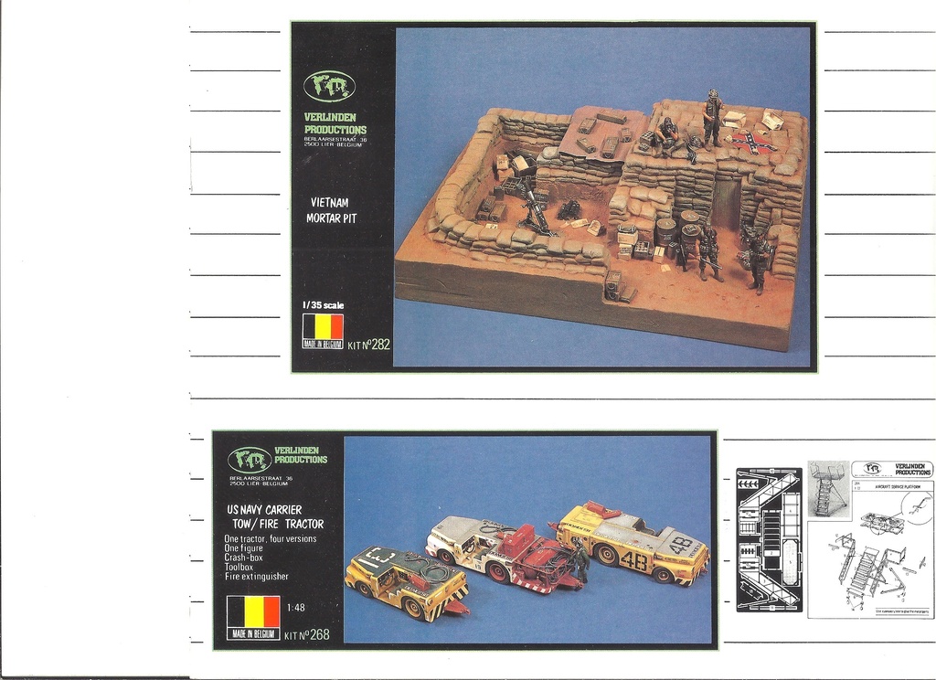 [VERLINDEN 1988] Catalogue 1988 4ème édition supplément Verli410