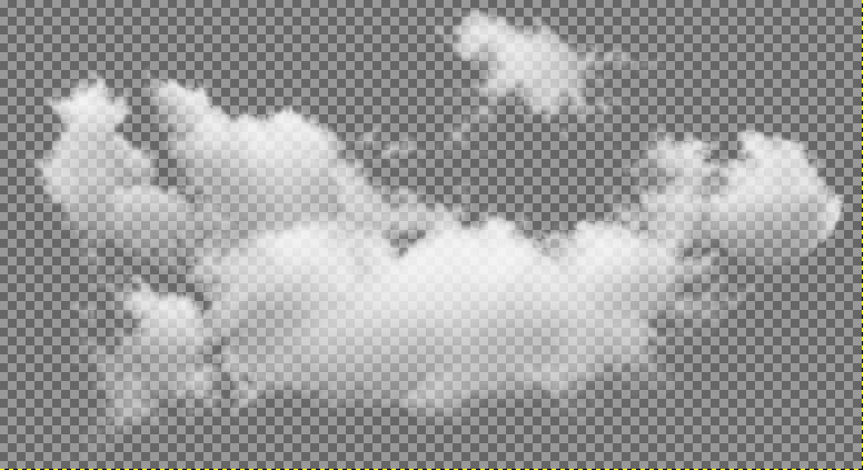 Cloud Transparency With GIMP C210