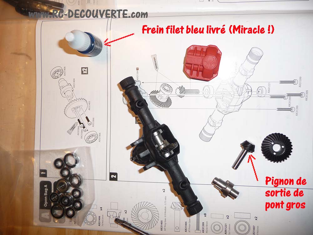 Montage SCX10 II Kit VS RTR : que vaut le SCX10 2 ? 1-mont10