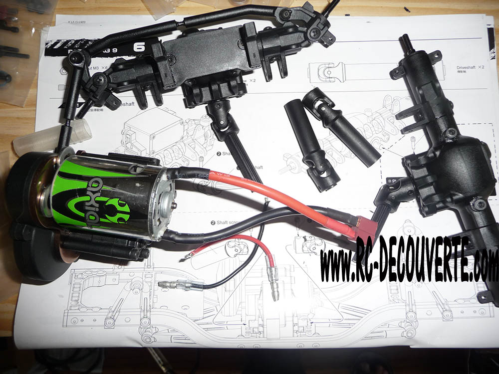 MST CMX Kit Jeep JK pompier & Hummer H1 : Montage et Modification - Page 3 2-mote10