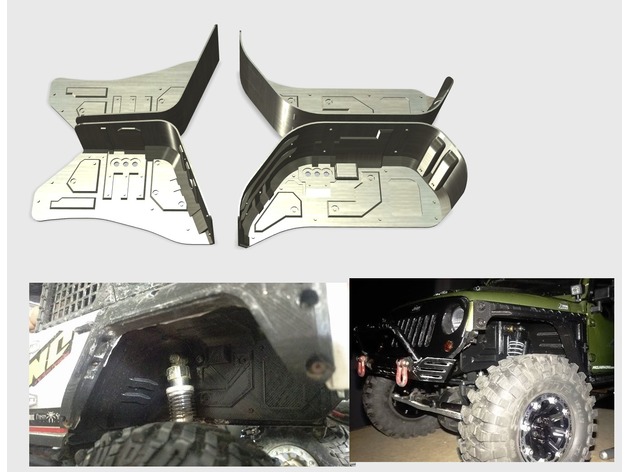 Toyota LC80 HDJ80 sur chassis Scx10 - Page 2 Image10