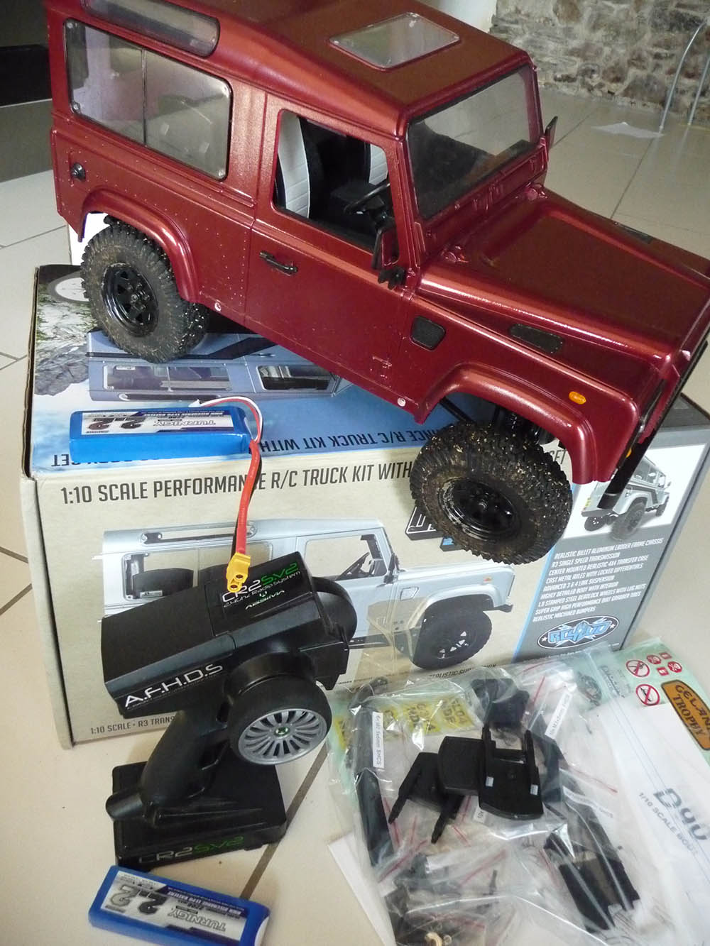 Rc4wd Gelande 2 Land Rover Defender D90 : Présentation et Modification Rc4wd-10