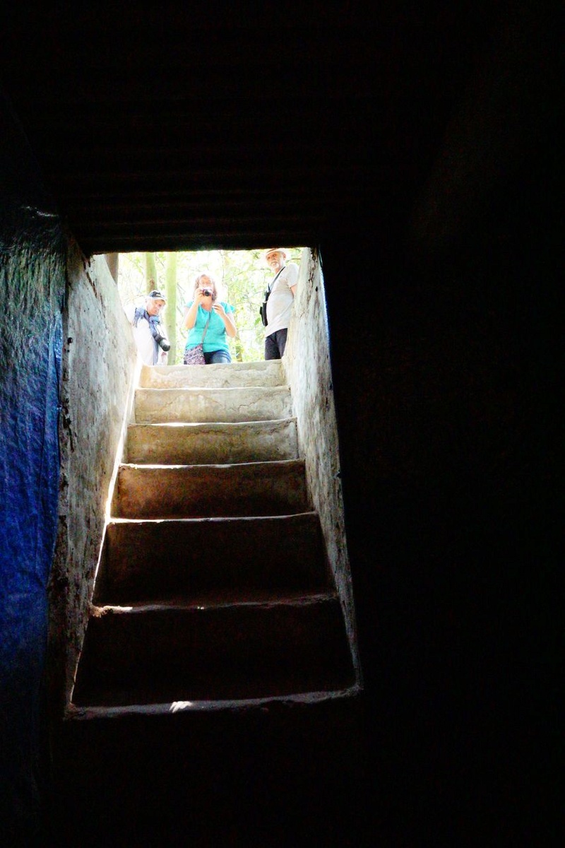 Tunnels de Cu Chi, rencontre avec une combatante Viêt-cong & musée d'Hô Chi Min Dsc01142