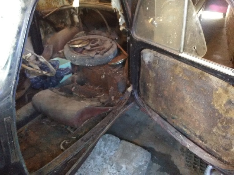 achat épave Simca six de 1948 00624