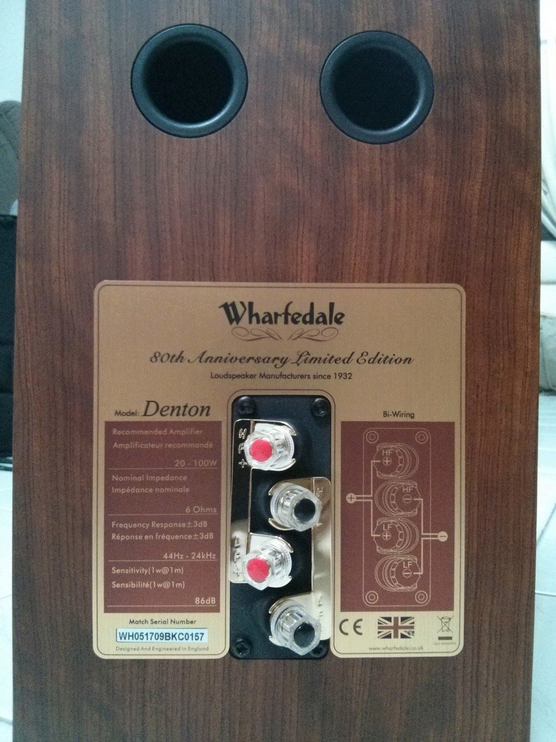 Wharfedale Denton 80th. Anniversary Limited Edition Wd8ale14