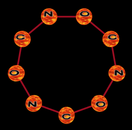 Molecular Bonding Language Ring-010