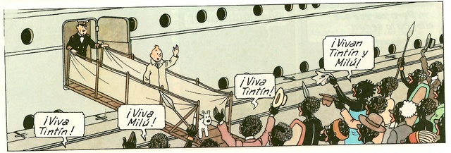 La grande histoire des aventures de Tintin. - Page 37 Scan1113