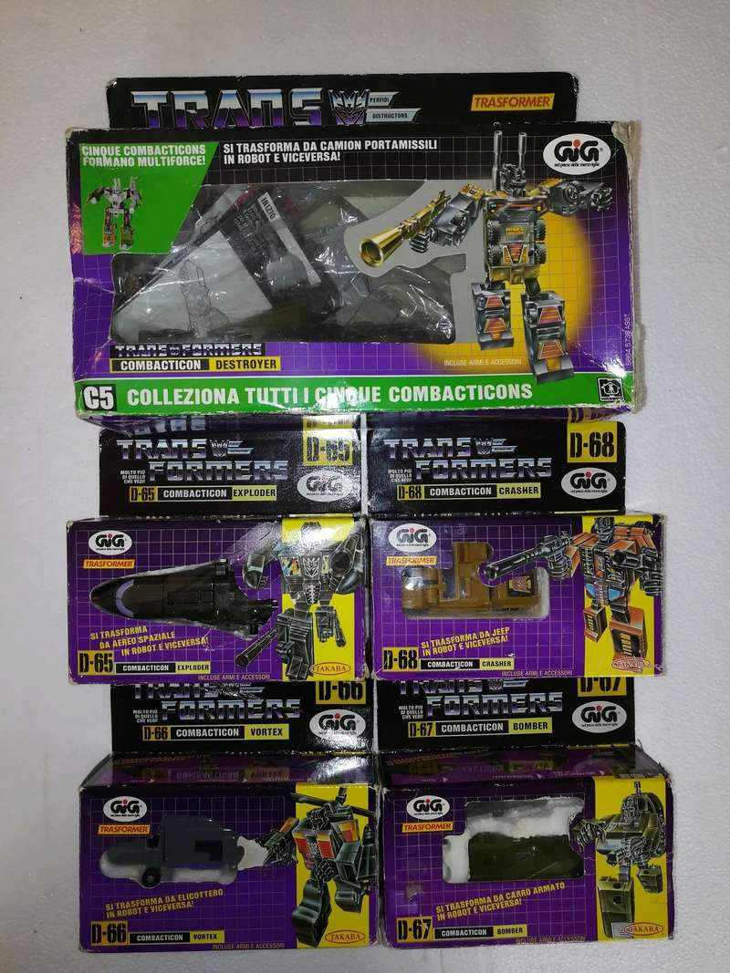 transformers - Transformers G1 Combiners Gig Bruticus - Combacticons - Multiforce 1111