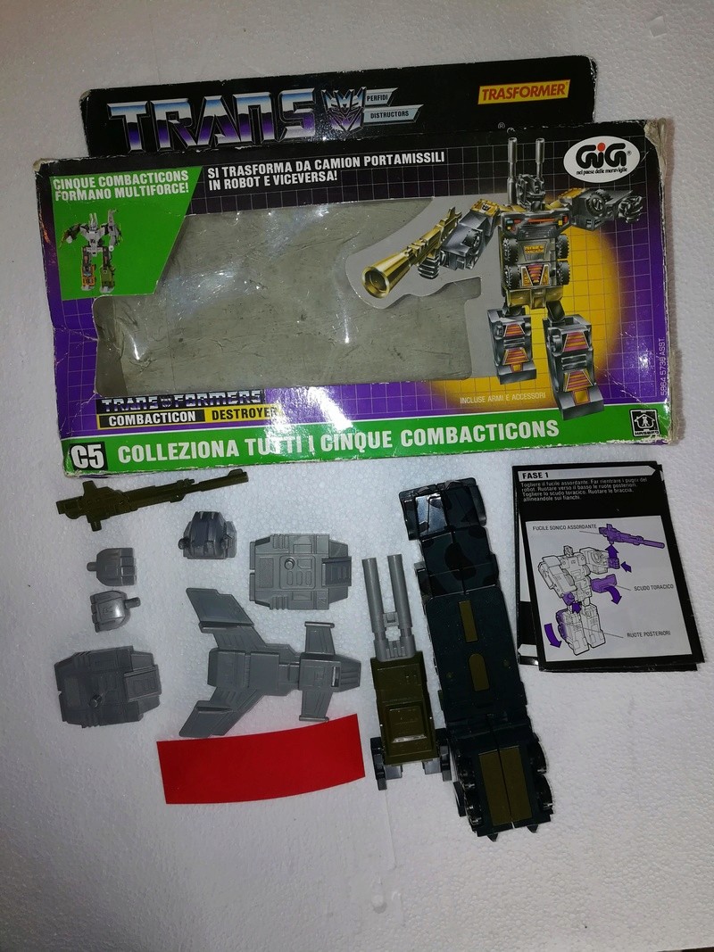 Transformers G1 Combiners Gig Bruticus - Combacticons - Multiforce 29391110
