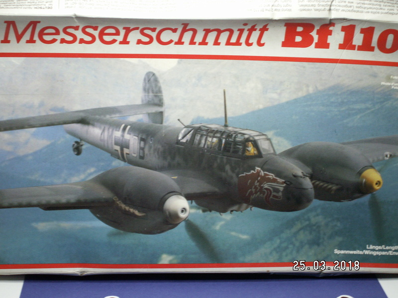 Messerschmitt bf110c-4/B 1/32 Revell Pict1044