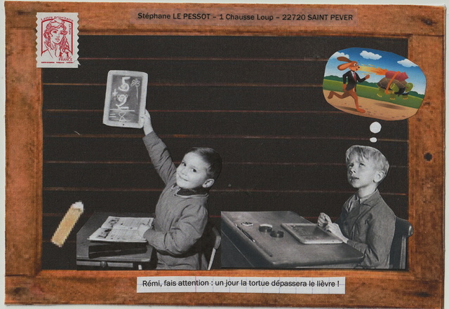 Galerie de l'interprétation de la photo de Doisneau "L'information scolaire" - Page 5 2018-q10