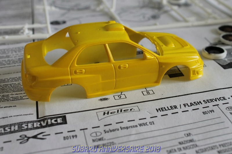 Challenge des 4 ans SUBARU IMPREZA WRC 02 Rally Championship 1/43ème Réf 80199 Img_9967